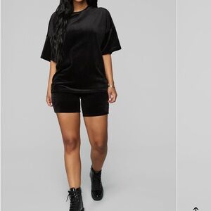 Fashion Nova Black Bike Shorts